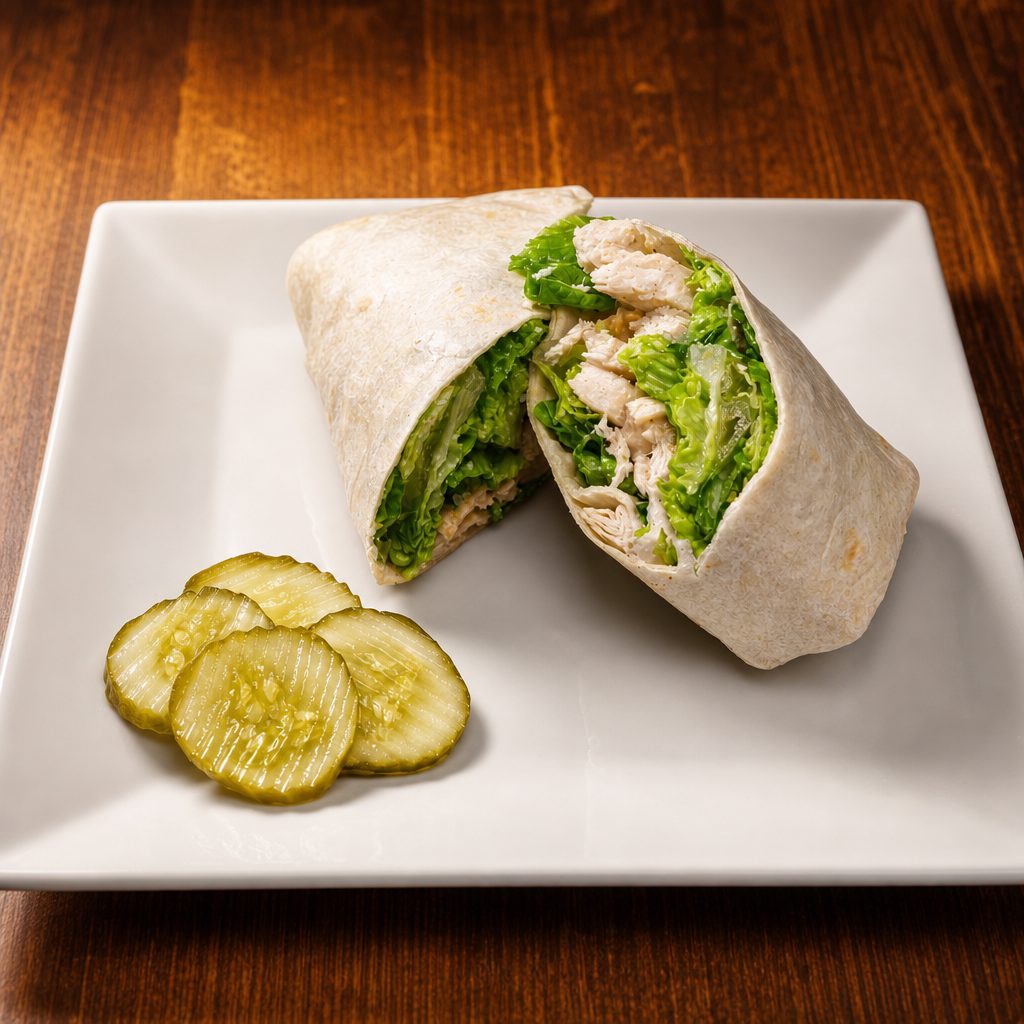 Chicken Caesar Wrap.